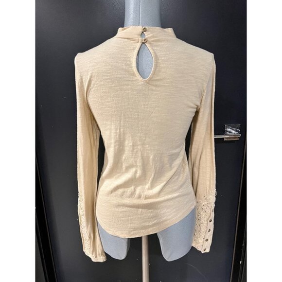 NEW Free People Tan Hooked On You Cuff Top Size XS - Picture 5 of 7